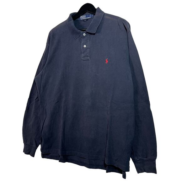 Vintage Ralph Lauren Cotton Long Sleeve Polo - Picture 3 of 7